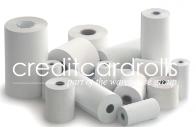 57 x 25 Coreless BPA Free Credit Card Rolls Boxed 20s - CC143